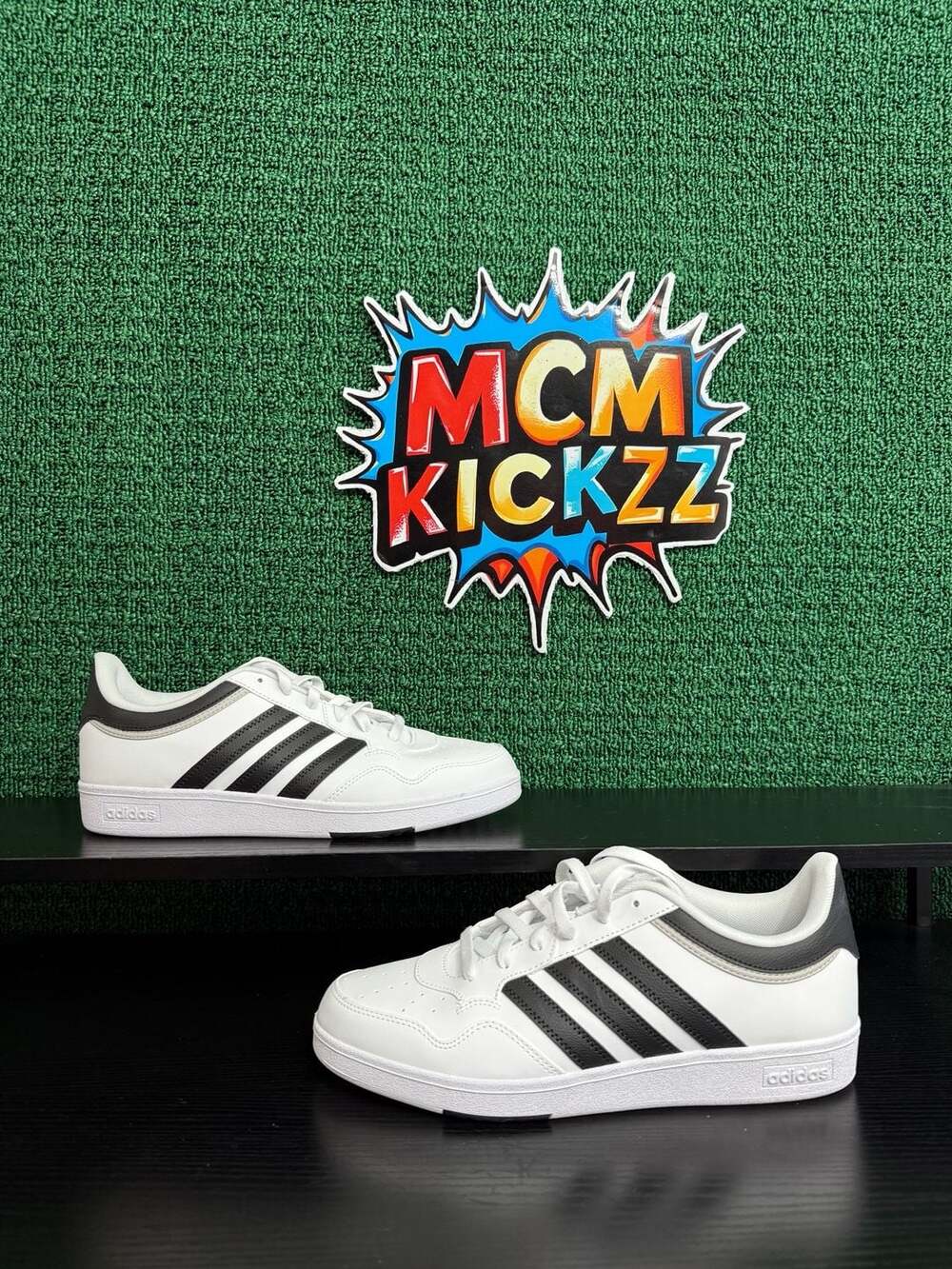 adidas Hoops 4.0 White Core Black Sneakers